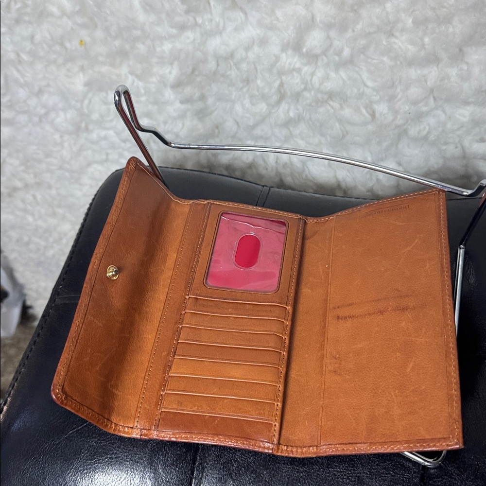 Dooney & Bourke Tan Leather Wallet - Picture 3 of 6